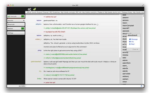 chat kiwi madrid|Chat Kiwi irc gratis